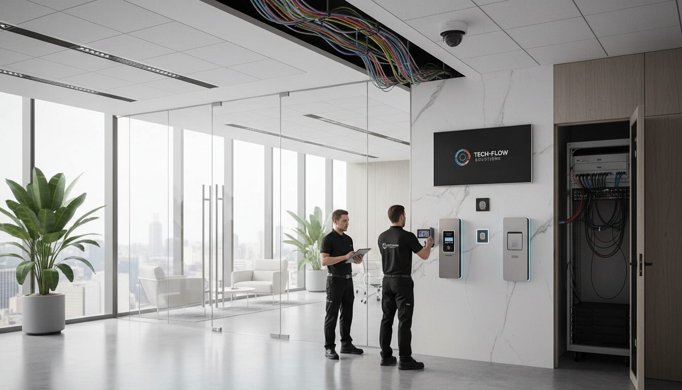 accèscible solution, votre expert en contrôle d'accès, propose des solutions sécurisées et personnalisées pour protéger vos locaux et gérer efficacement vos accès.